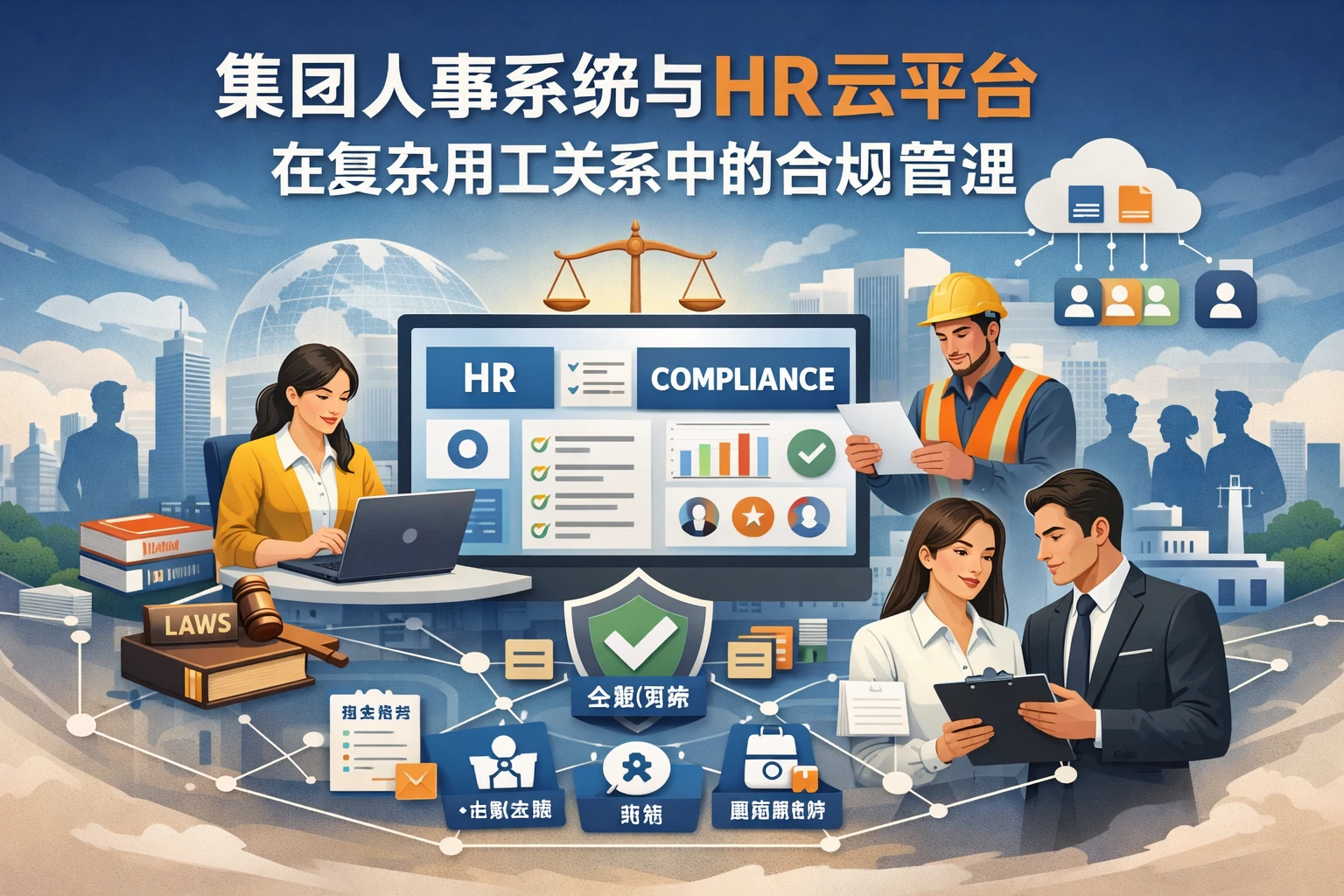 集团人事系统与HR云平台在复杂用工关系中的合规管理