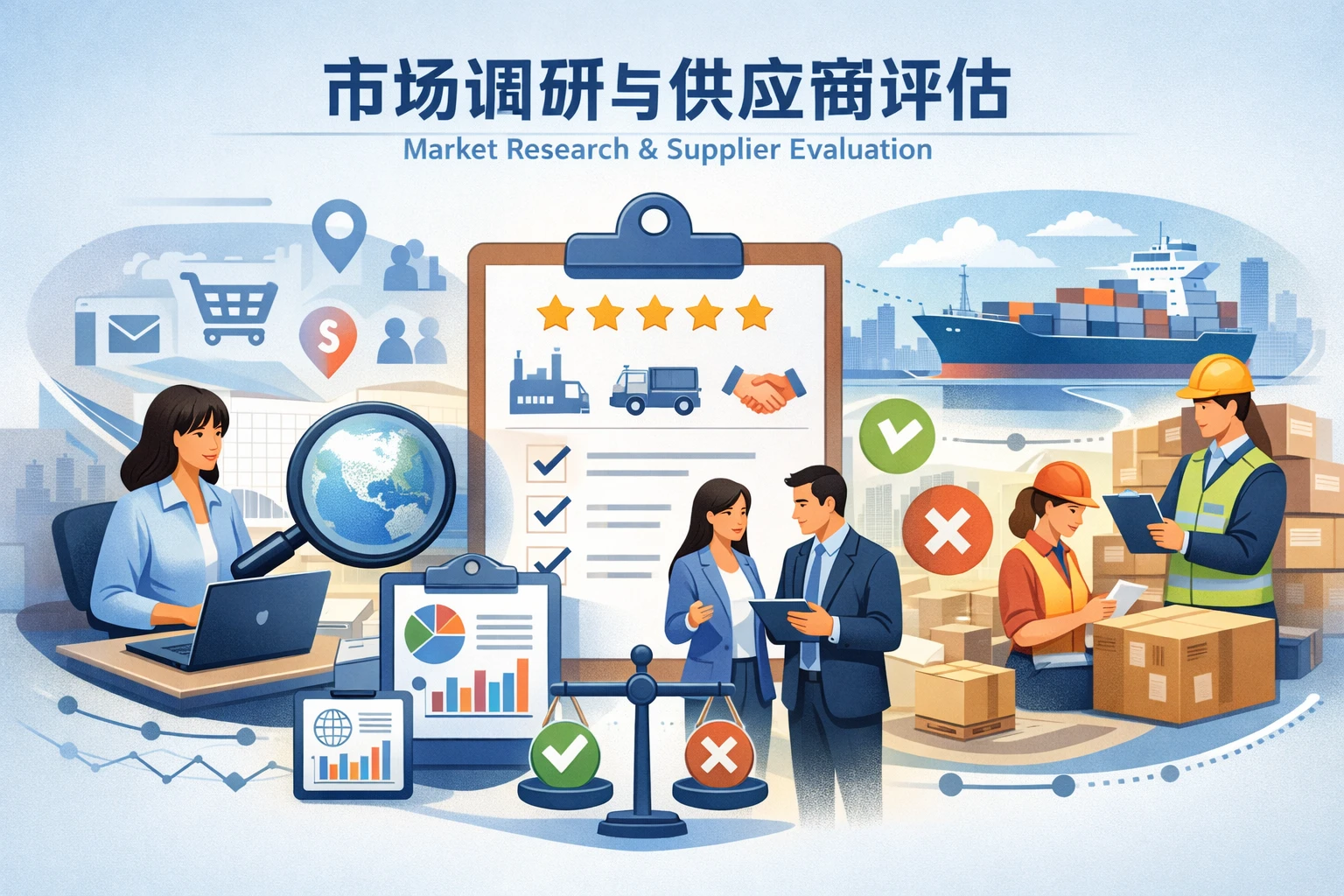 市场调研与供应商评估