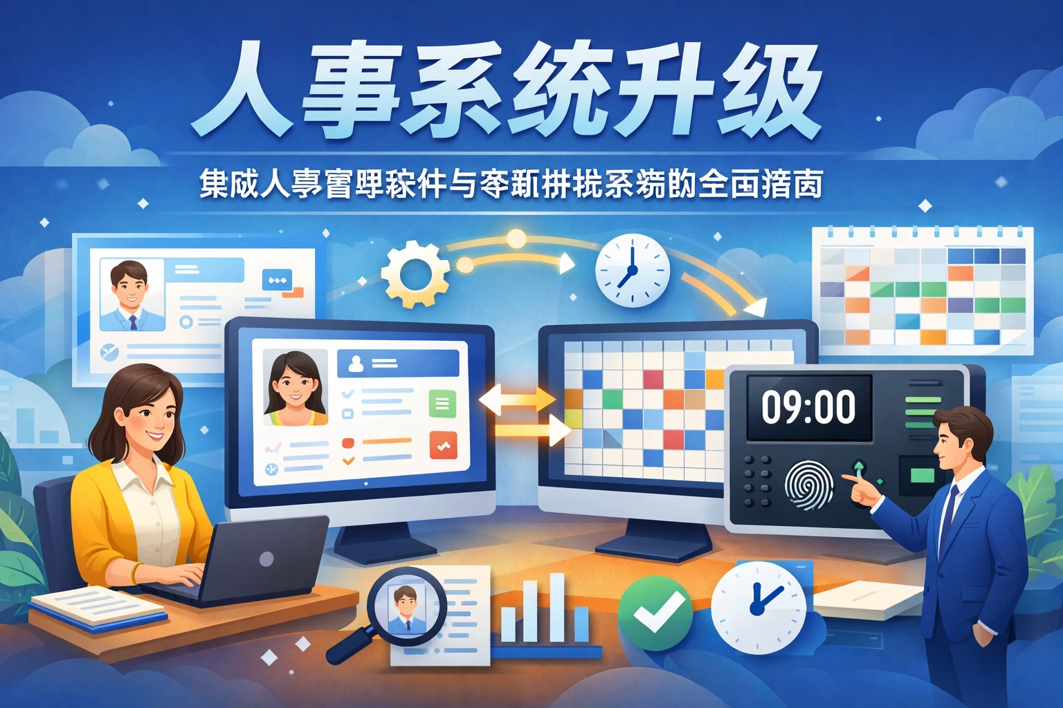 人事系统升级：集成人事管理软件与考勤排班系统的全面指南