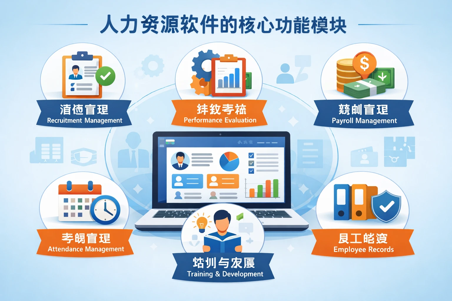 人力资源软件的核心功能模块