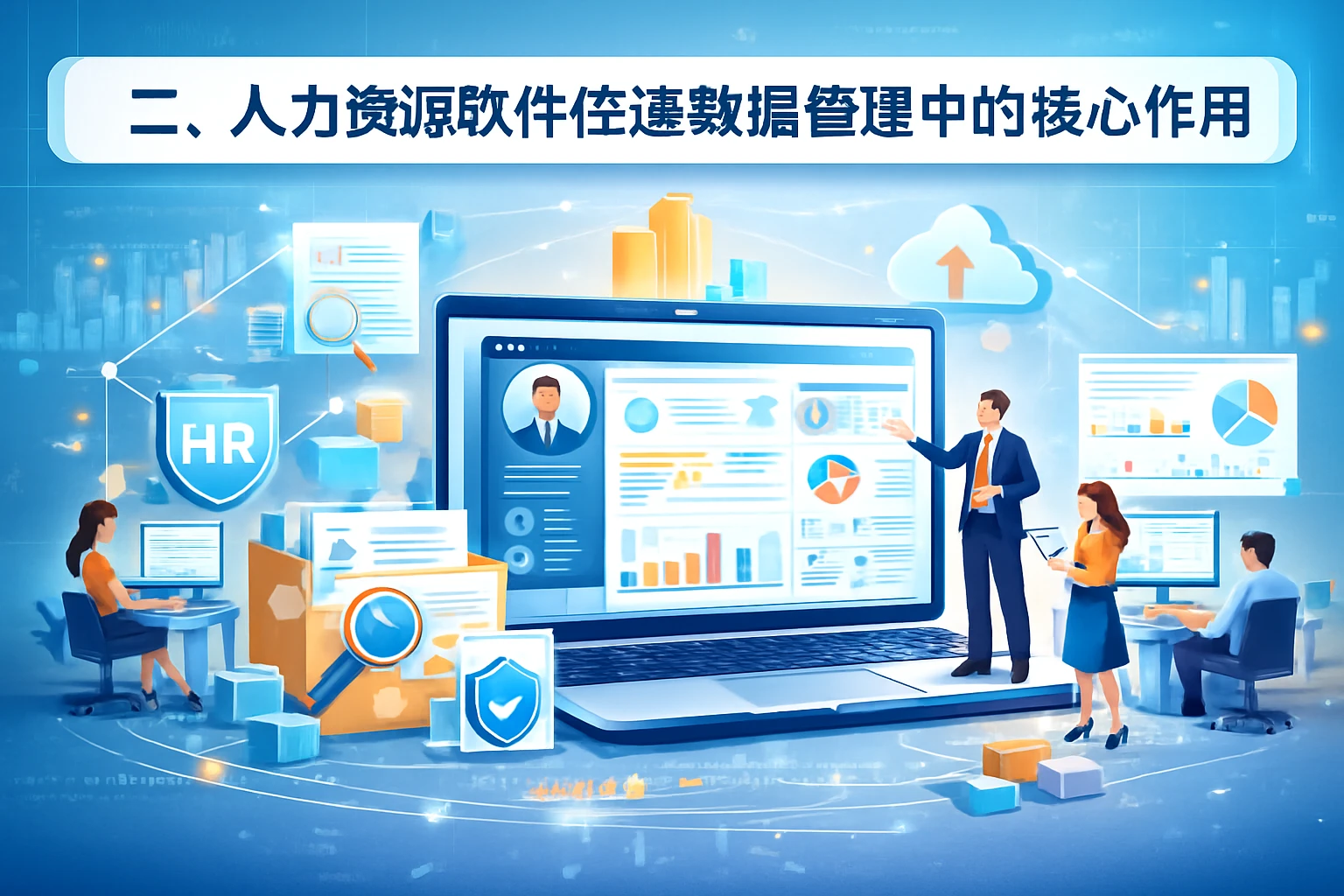 二、人力资源软件在数据管理中的核心作用