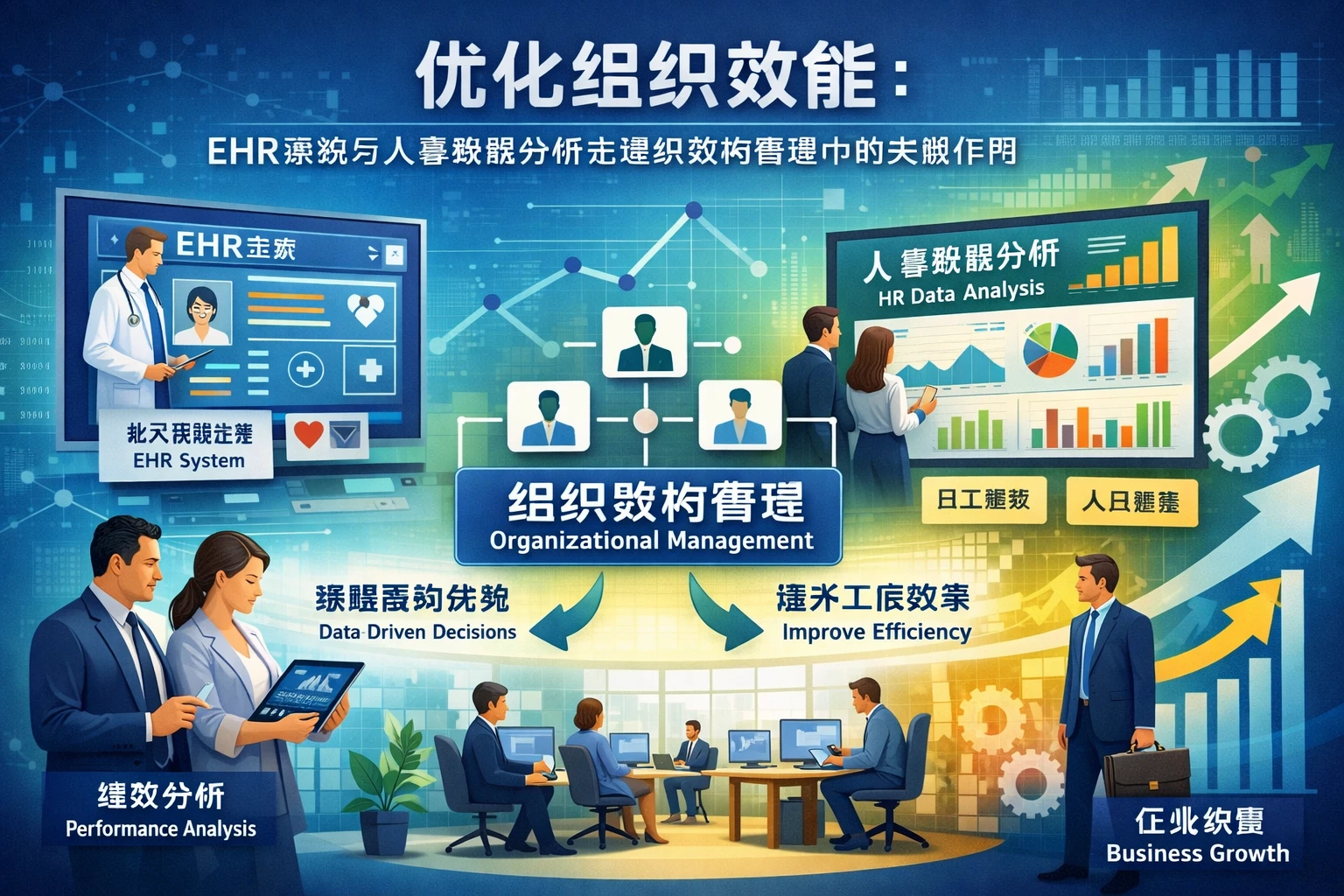 优化组织效能：EHR系统与人事数据分析在组织架构管理中的关键作用