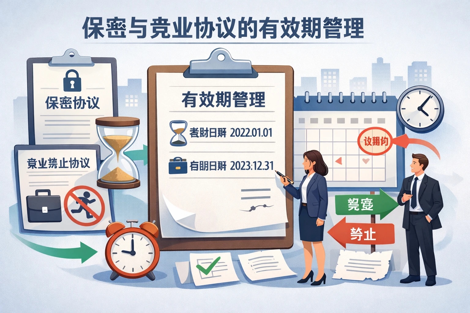 保密与竞业协议的有效期管理