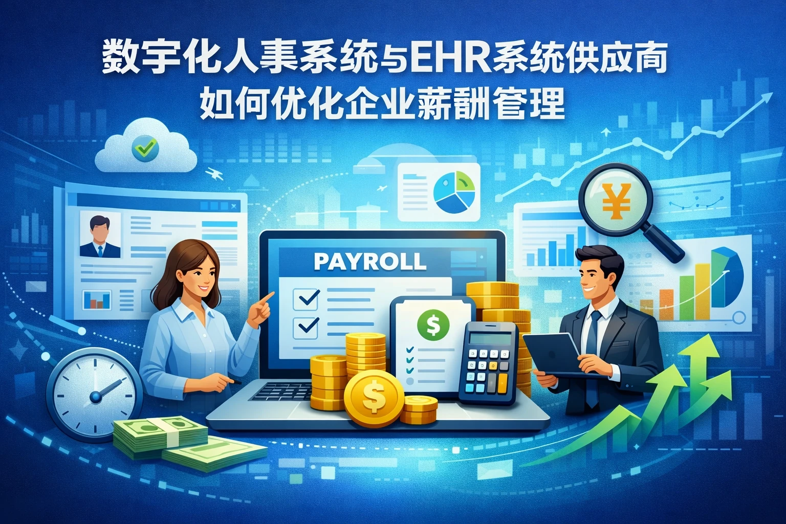 数字化人事系统与ehr系统供应商如何优化企业薪酬管理