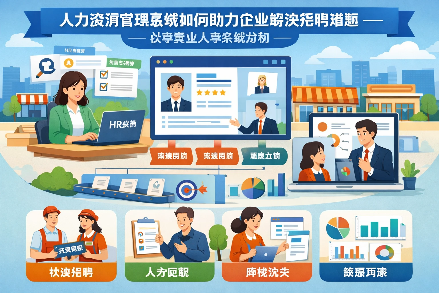 人力资源管理系统如何助力企业解决招聘难题——以零售业人事系统为例