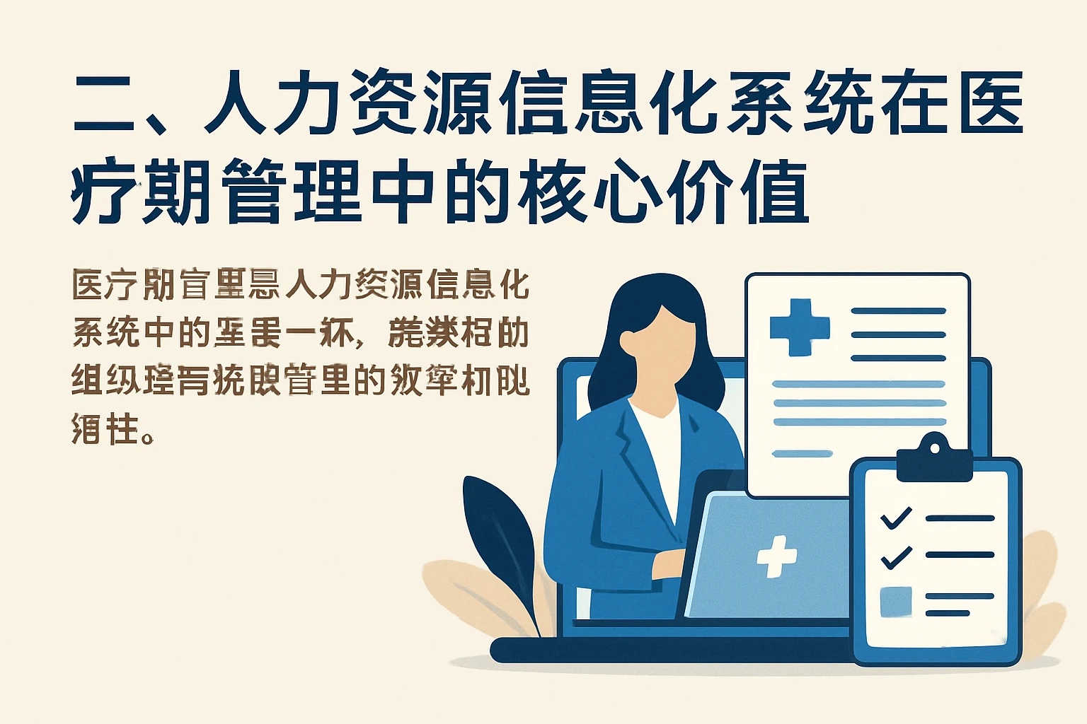 二、人力资源信息化系统在医疗期管理中的核心价值