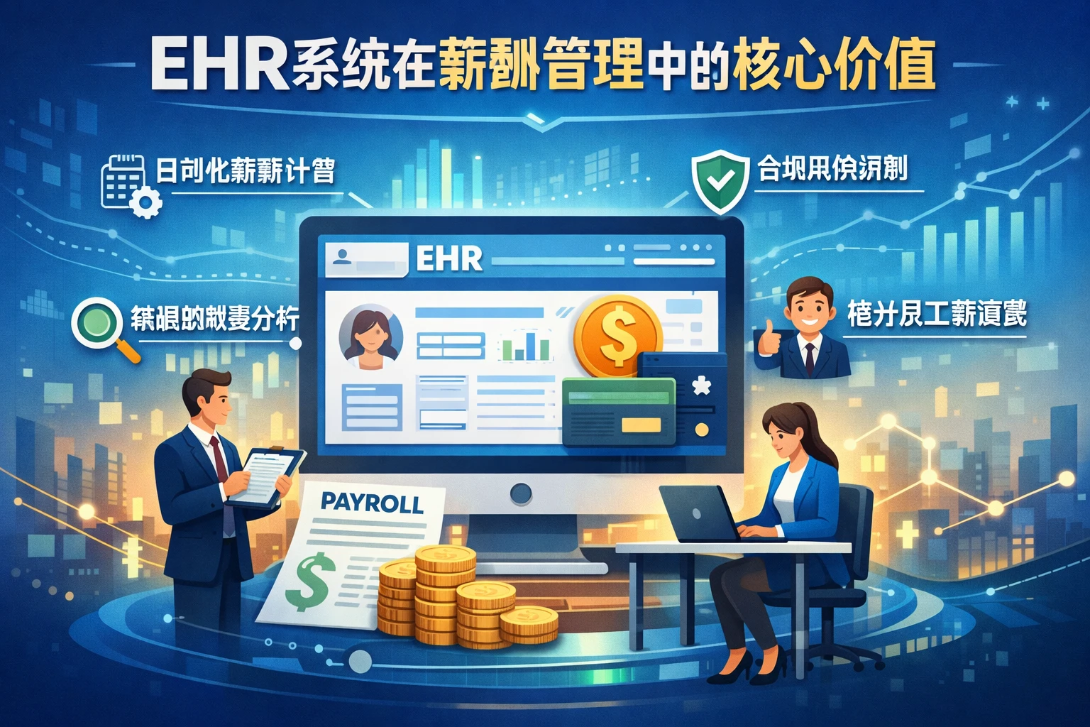 EHR系统在薪酬管理中的核心价值