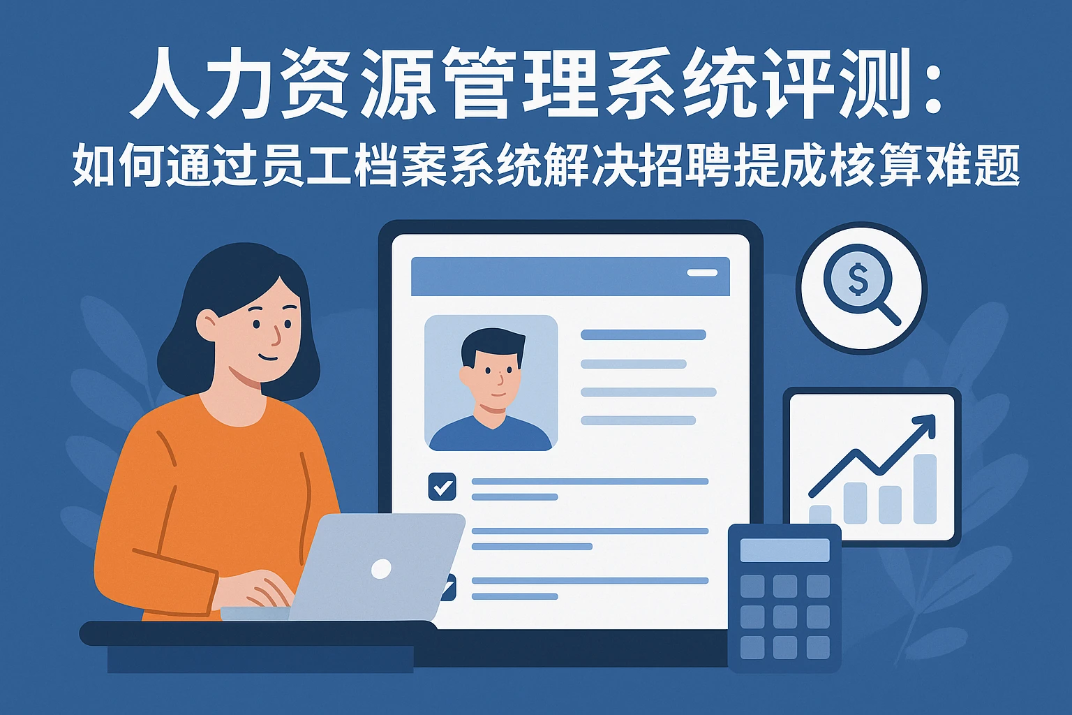 人力资源管理系统评测：如何通过员工档案系统解决招聘提成核算难题