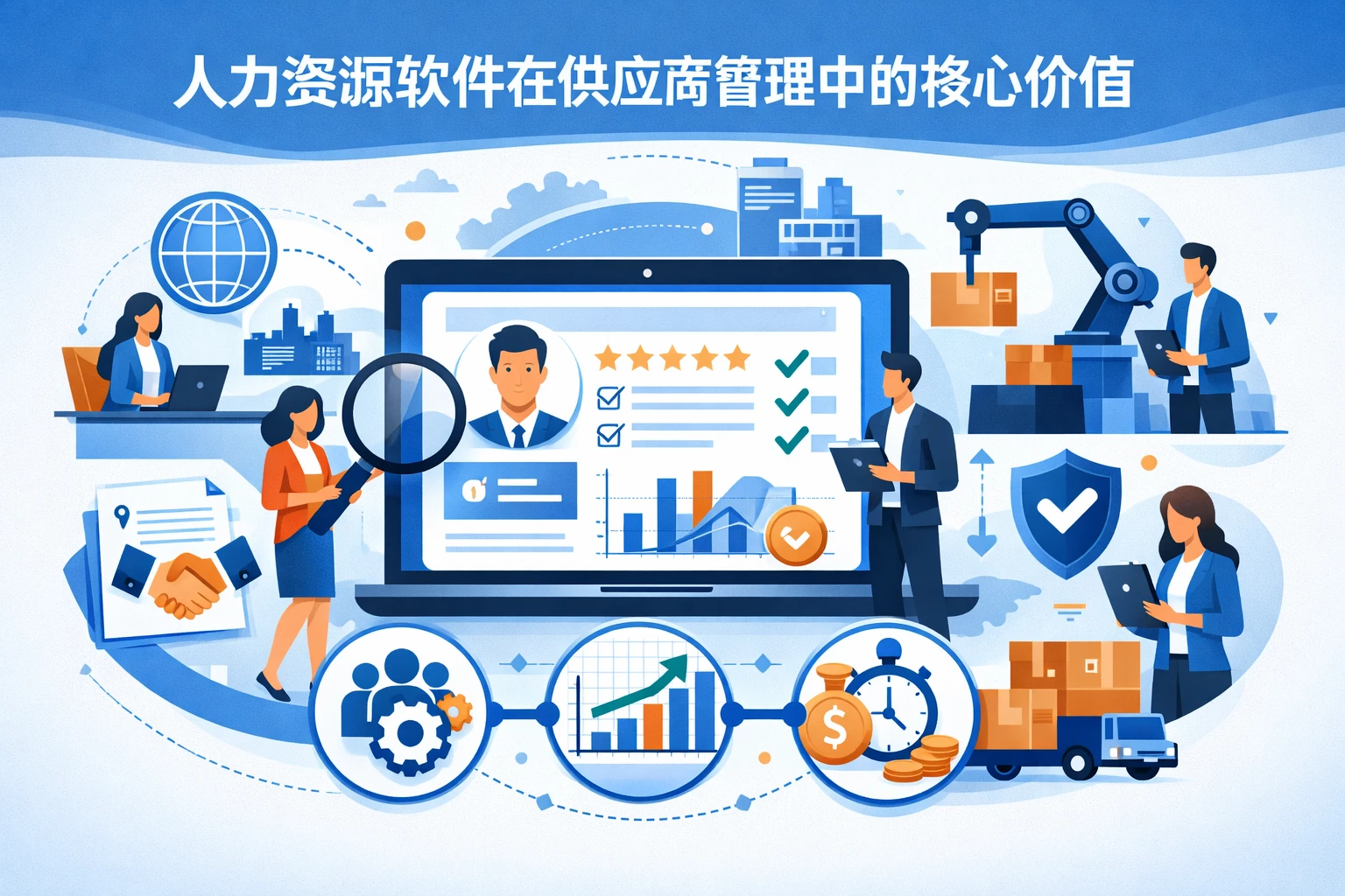 人力资源软件在供应商管理中的核心价值