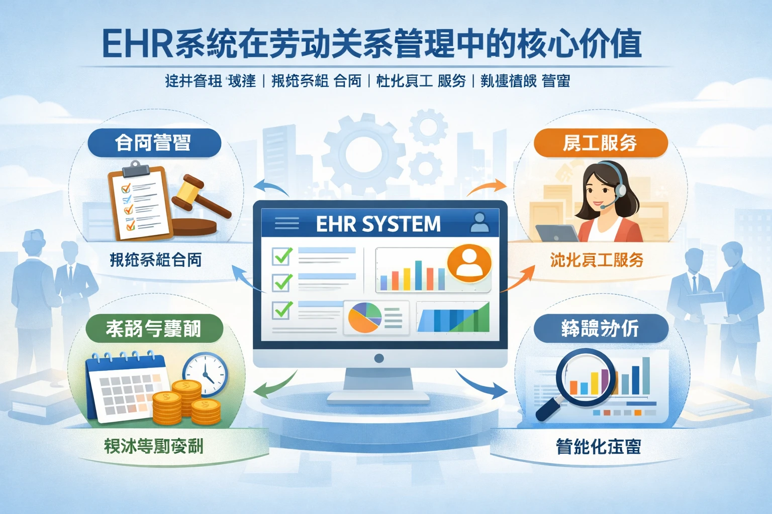 EHR系统在劳动关系管理中的核心价值
