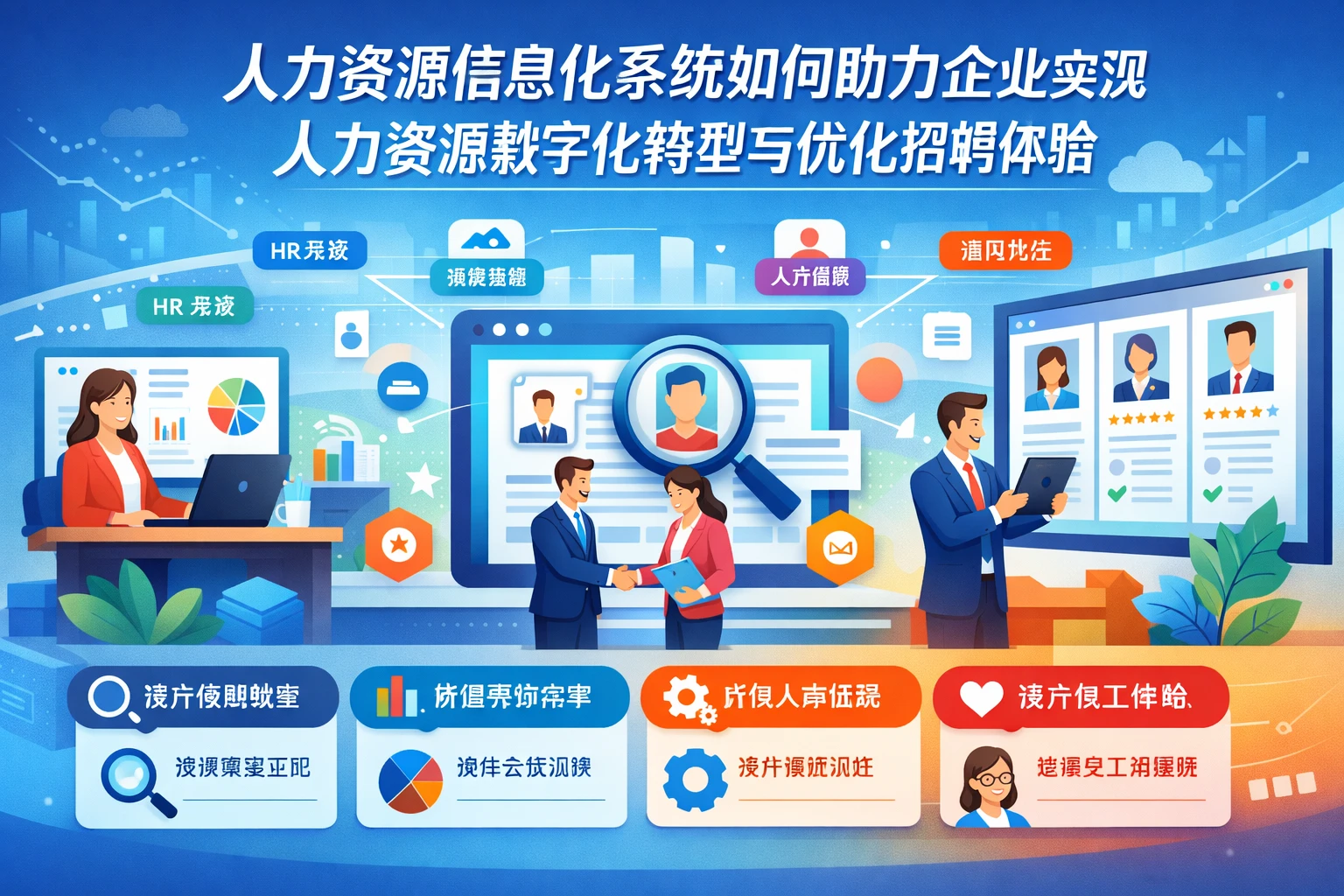 人力资源信息化系统如何助力企业实现人力资源数字化转型与优化招聘体验