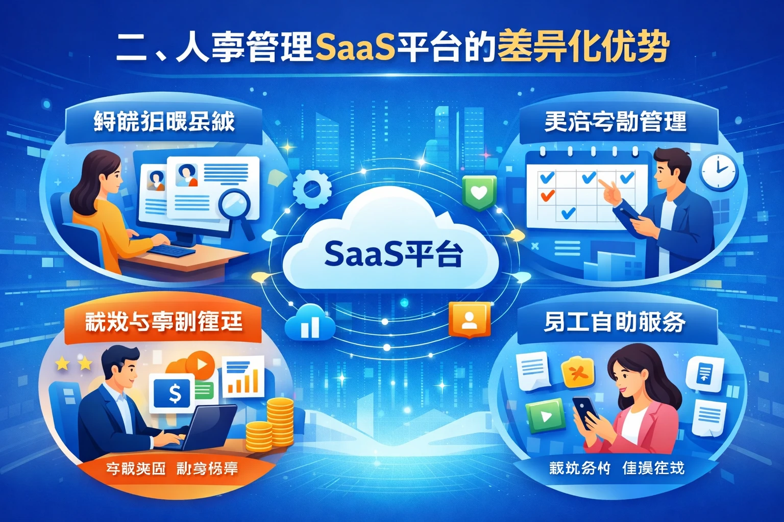 二、人事管理SaaS平台的差异化优势