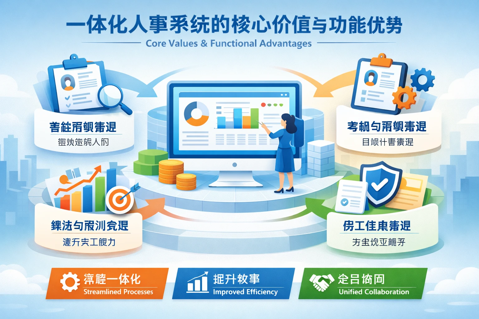 一体化人事系统的核心价值与功能优势