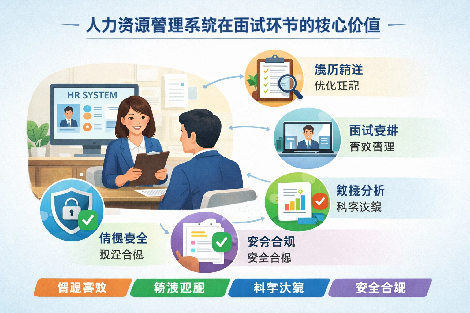人力资源管理系统在面试环节的核心价值