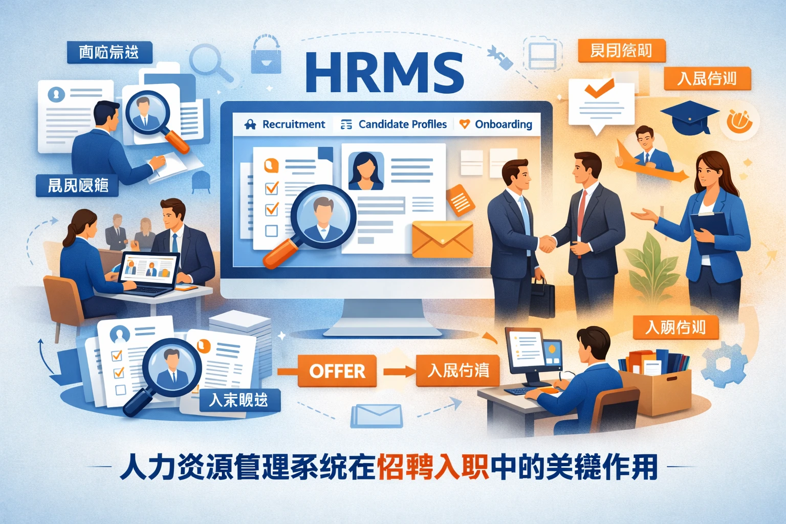 人力资源管理系统在招聘入职中的关键作用