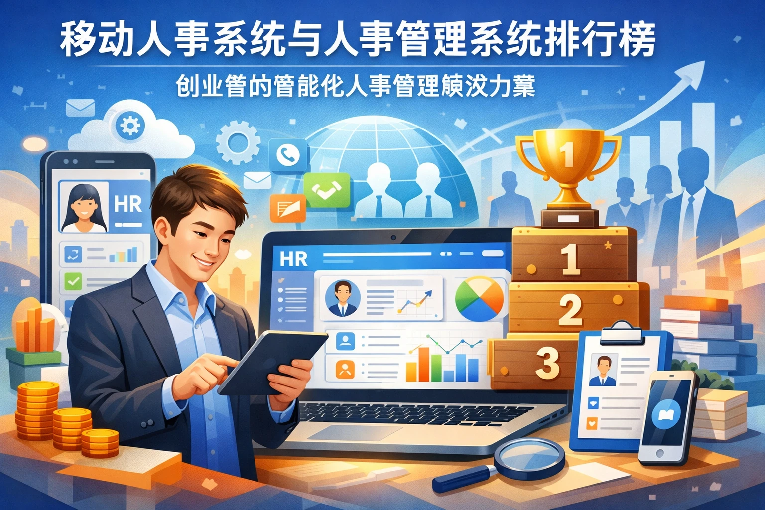移动人事系统与人事管理系统排行榜：创业者的智能化人事管理解决方案