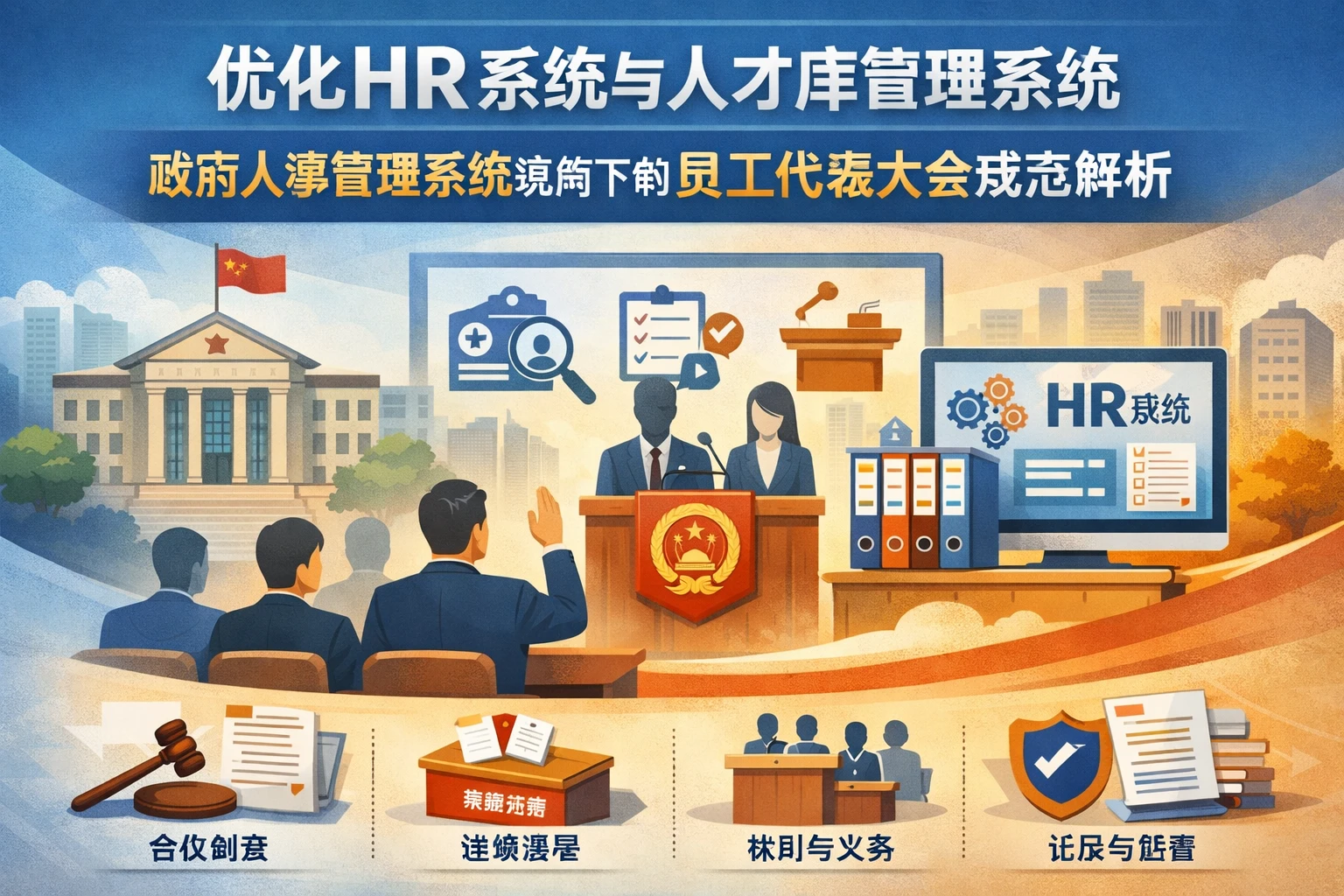 优化HR系统与人才库管理系统：政府人事管理系统视角下的员工代表大会规范解析