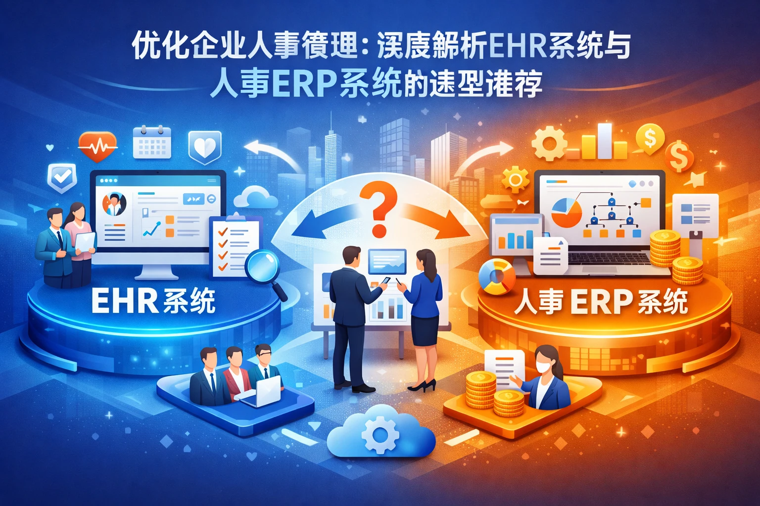 优化企业人事管理:深度解析EHR系统与人事ERP系统的选型推荐