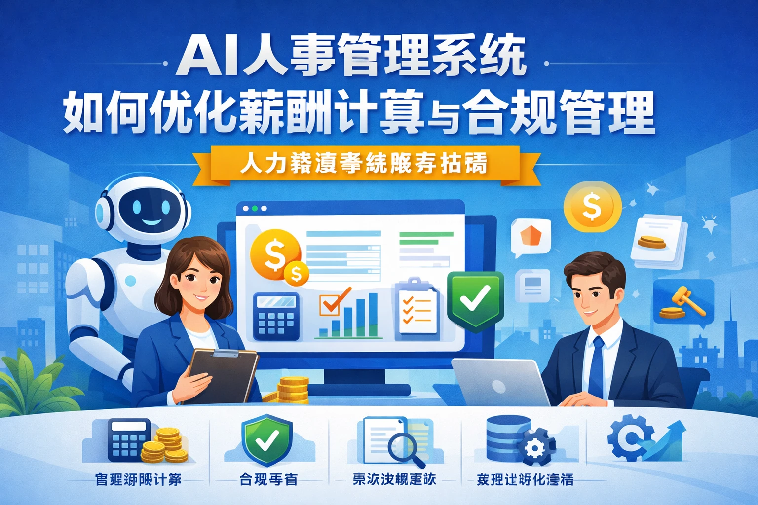 AI人事管理系统如何优化薪酬计算与合规管理 - 人力资源系统推荐指南