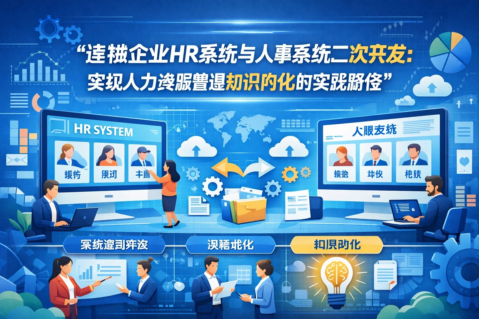 连锁企业HR系统与人事系统二次开发：实现人力资源管理知识内化的实践路径