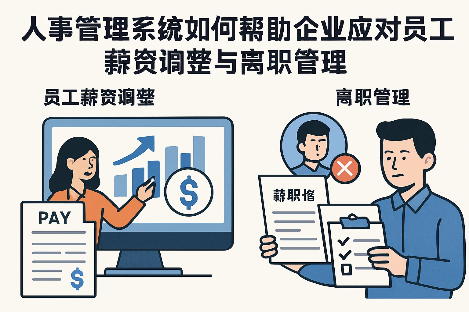 人事管理系统如何帮助企业应对员工薪资调整与离职管理