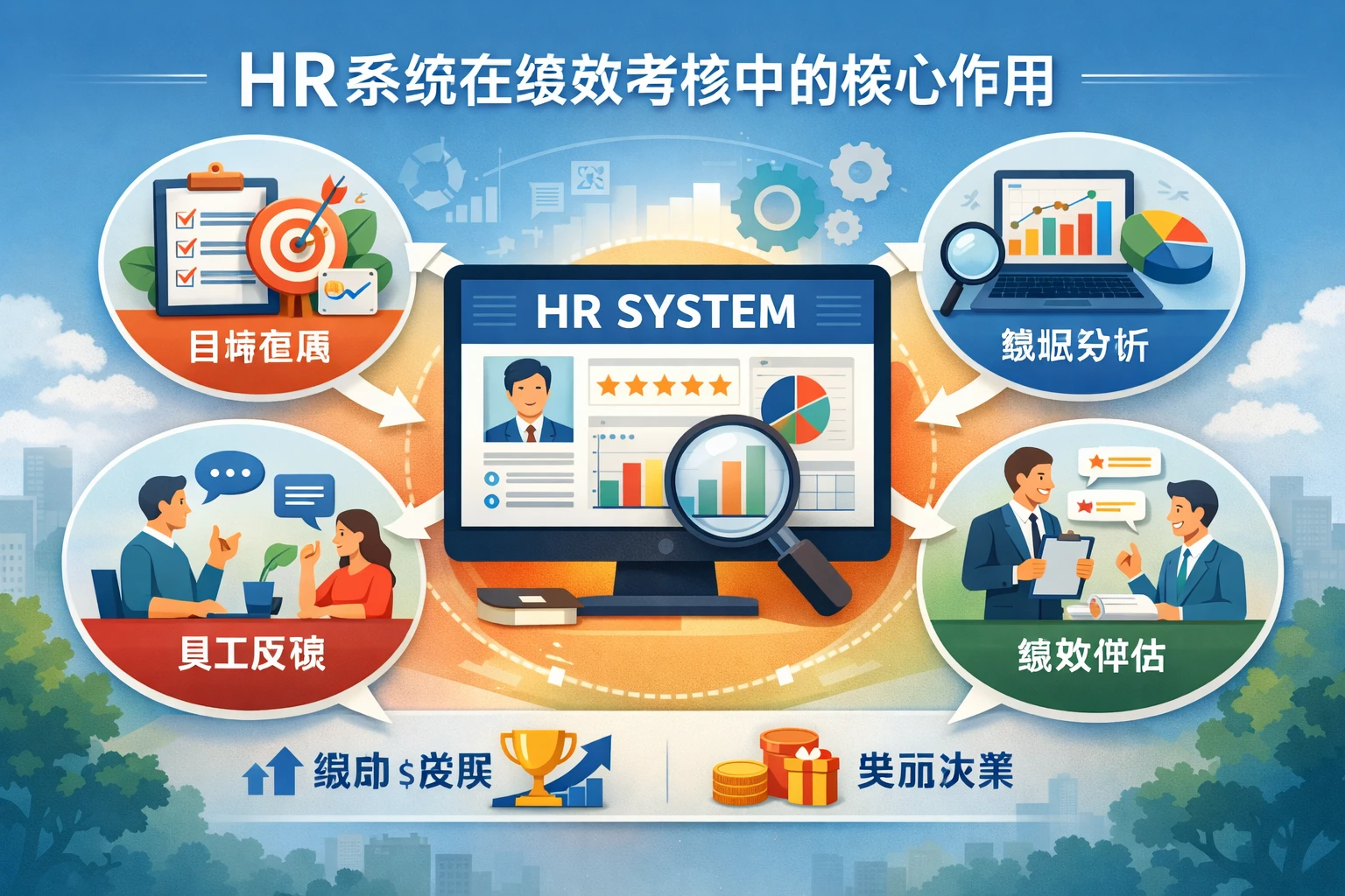 HR系统在绩效考核中的核心作用