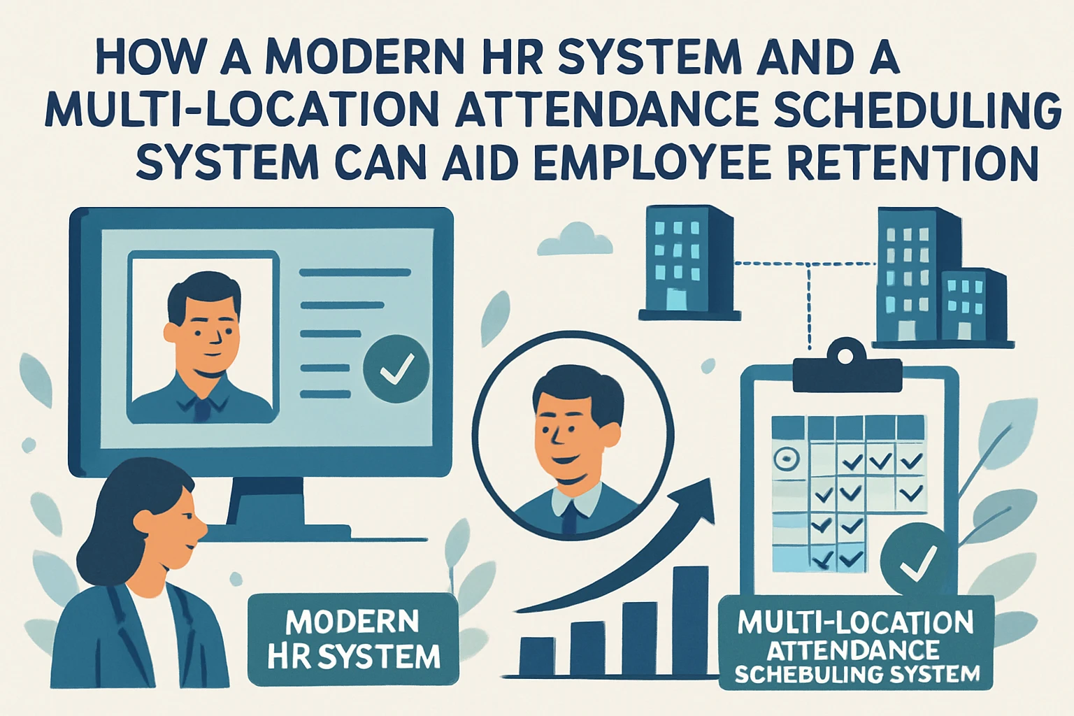 现代人事系统与多分支机构考勤排班系统如何助力企业人才保留