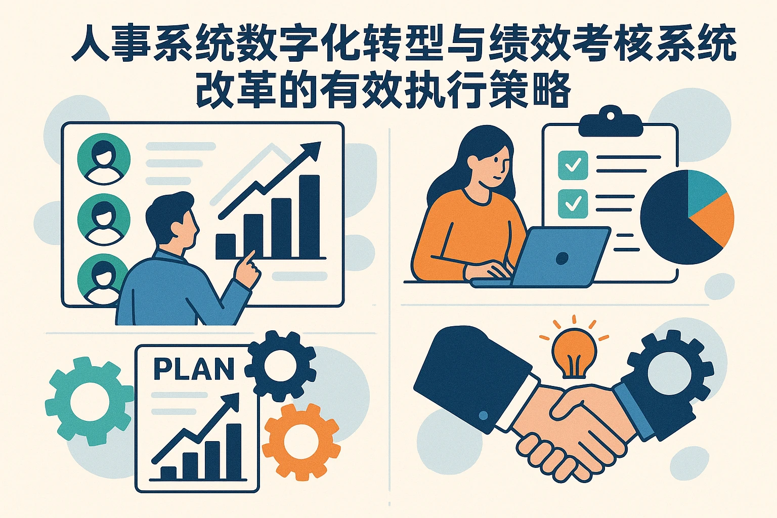 人事系统数字化转型与绩效考核系统改革的有效执行策略