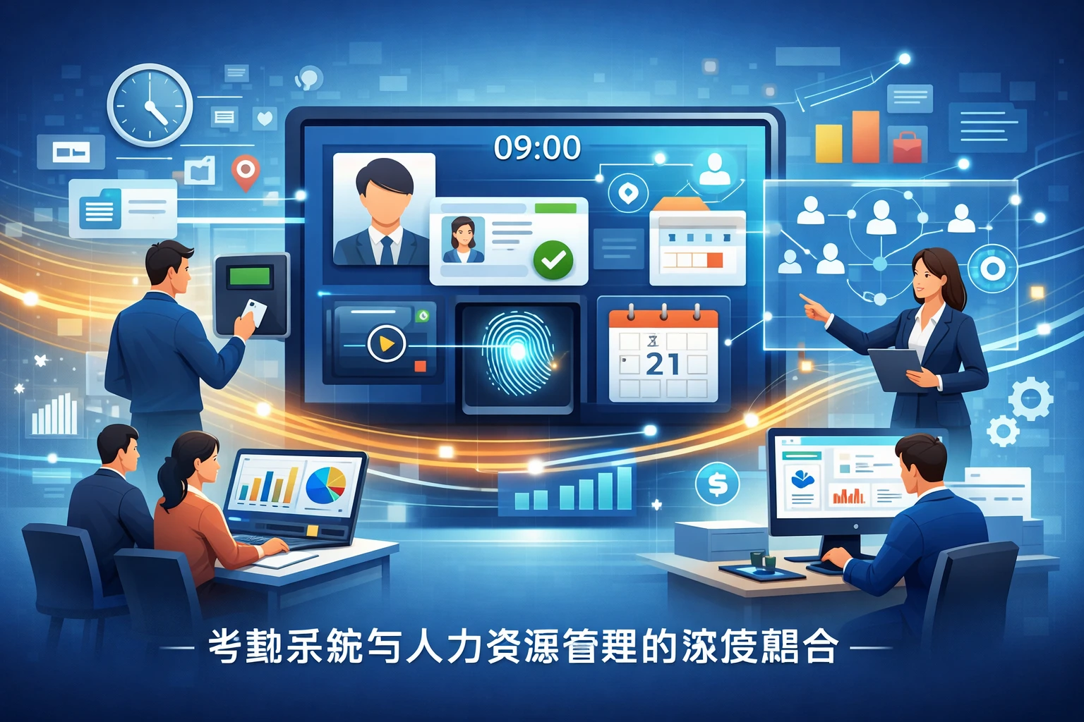 考勤系统与人力资源管理的深度融合