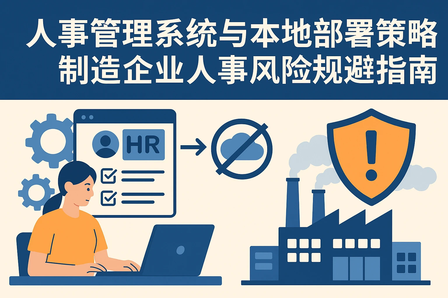 人事管理系统与本地部署策略:制造企业人事风险规避指南