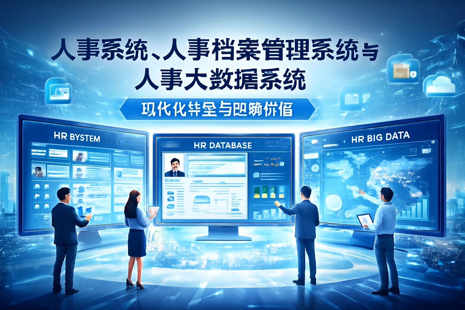 人事系统、人事档案管理系统与人事大数据系统的现代化转型与战略价值