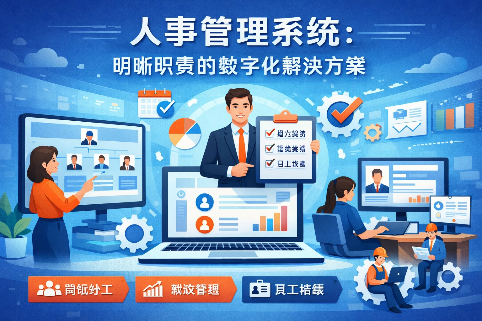 人事管理系统：明晰职责的数字化解决方案