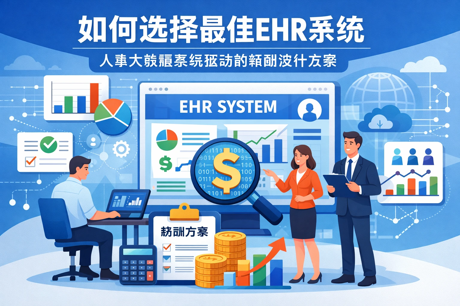 如何选择最佳EHR系统：人事大数据系统驱动的薪酬设计方案