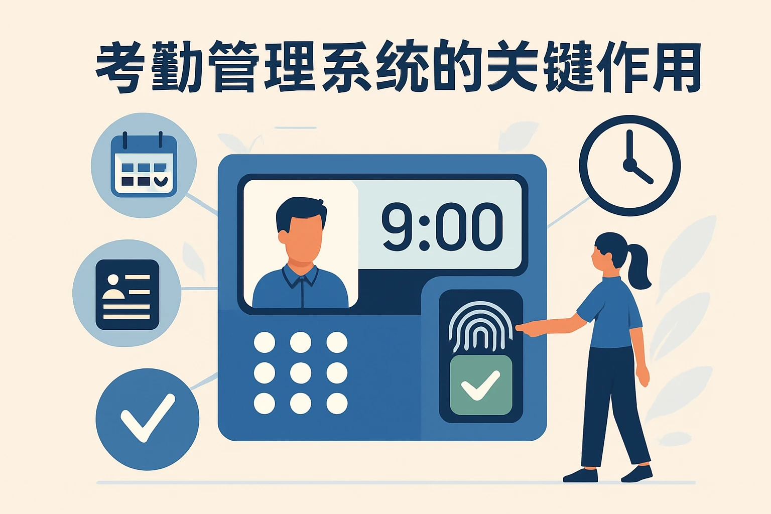 考勤管理系统的关键作用