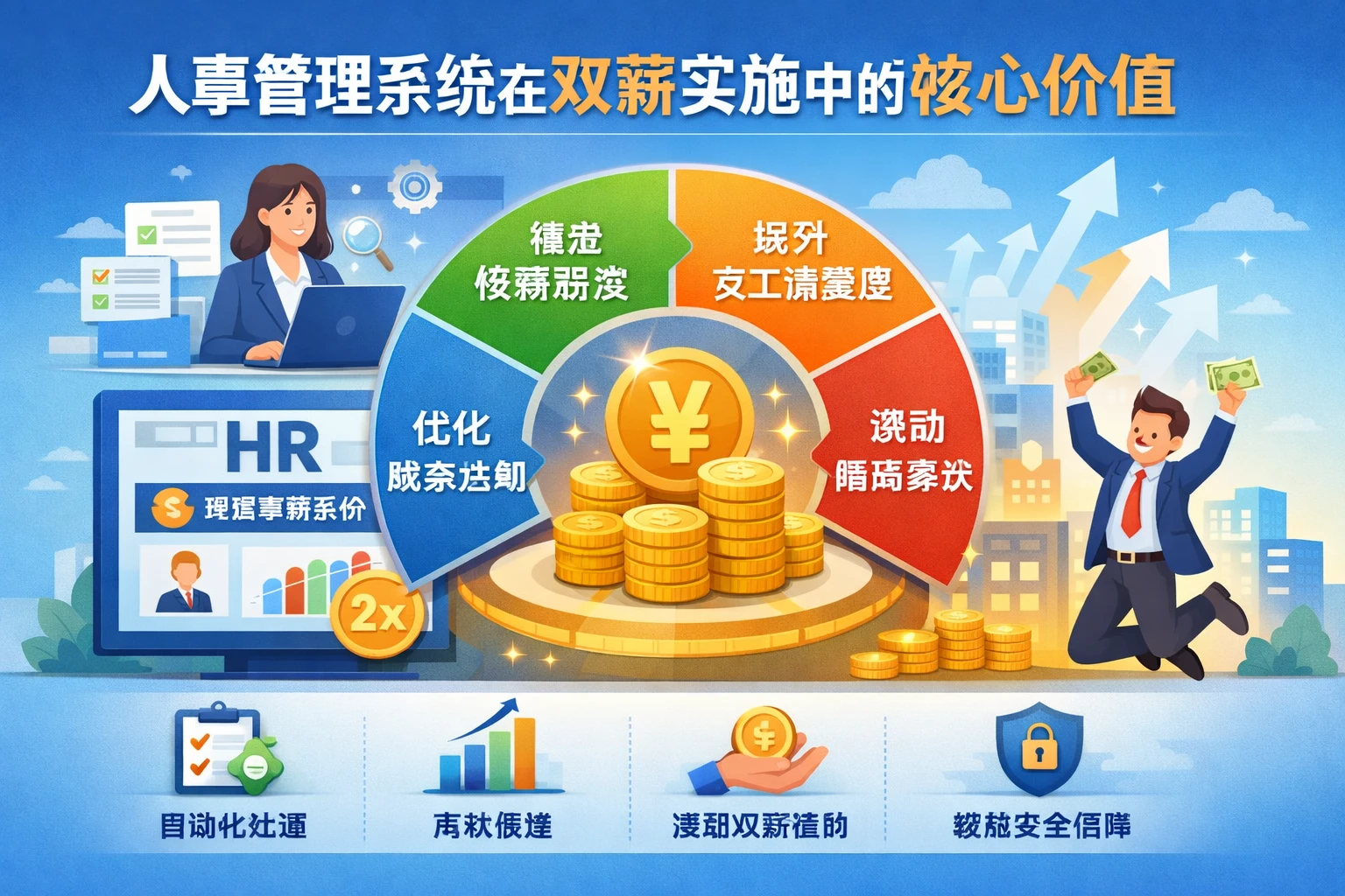 人事管理系统在双薪实施中的核心价值