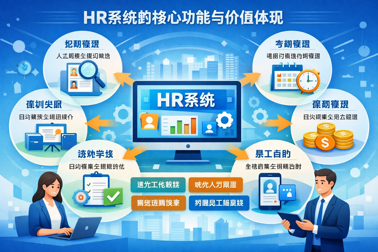 HR系统的核心功能与价值体现