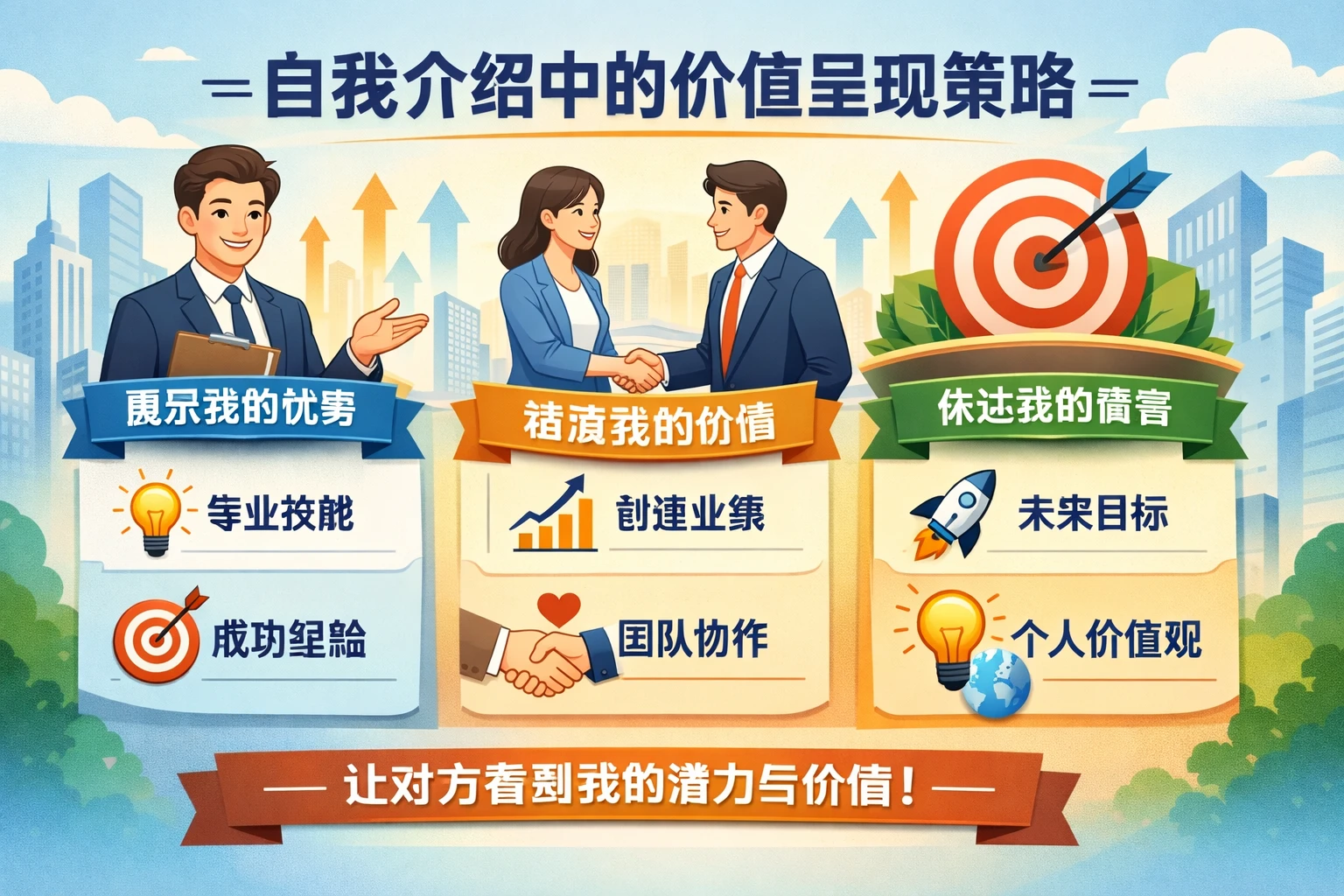 自我介绍中的价值呈现策略