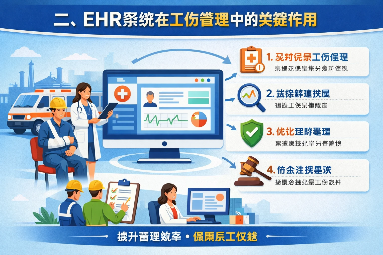 二、EHR系统在工伤管理中的关键作用