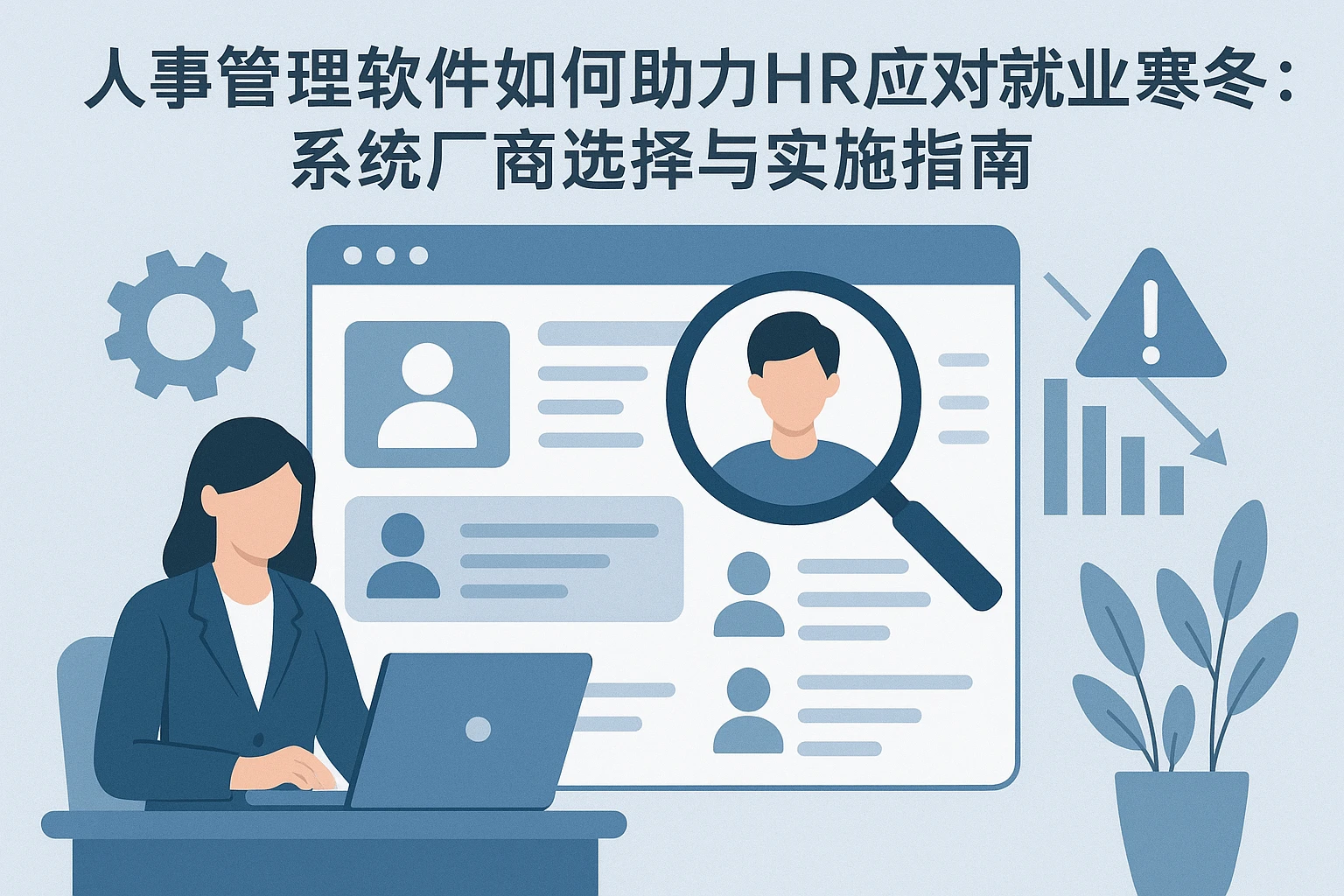 人事管理软件如何助力HR应对就业寒冬:系统厂商选择与实施指南