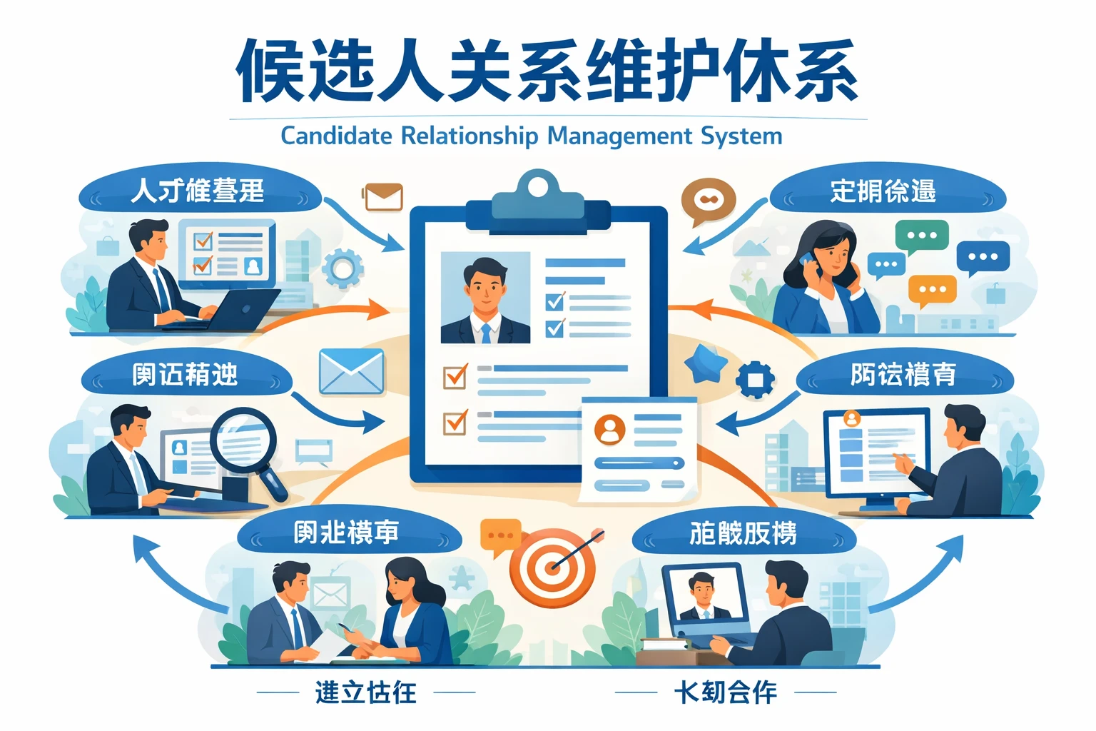 候选人关系维护体系