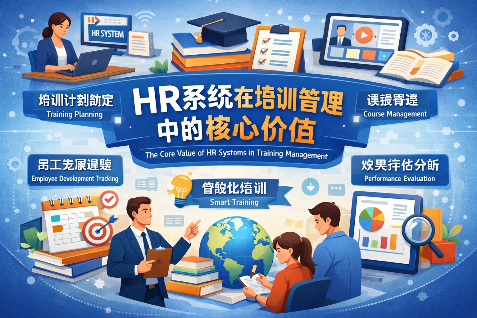 HR系统在培训管理中的核心价值