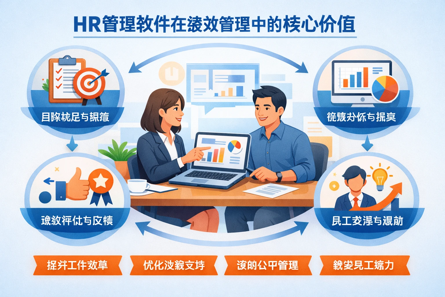 HR管理软件在绩效管理中的核心价值