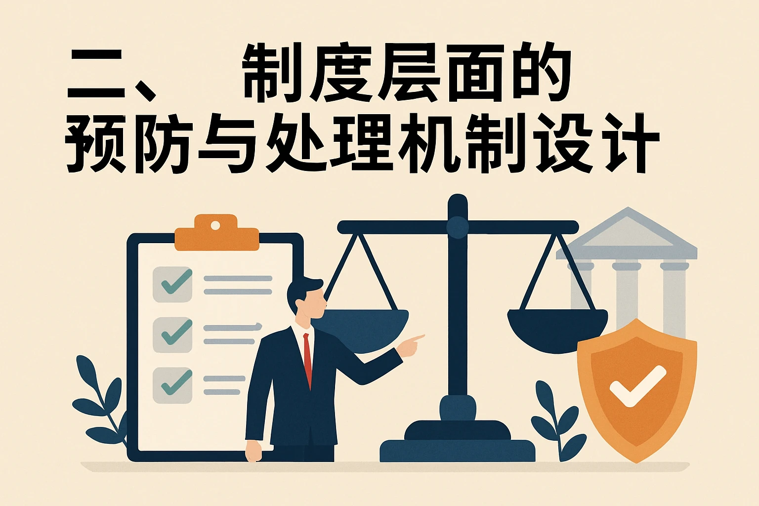 二、制度层面的预防与处理机制设计