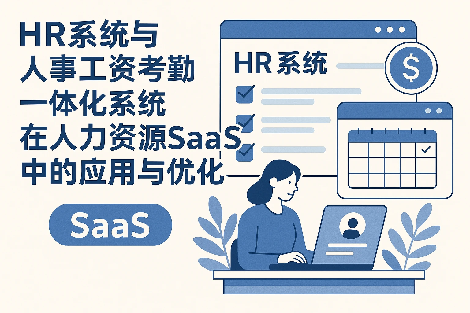 HR系统与人事工资考勤一体化系统在人力资源SaaS中的应用与优化