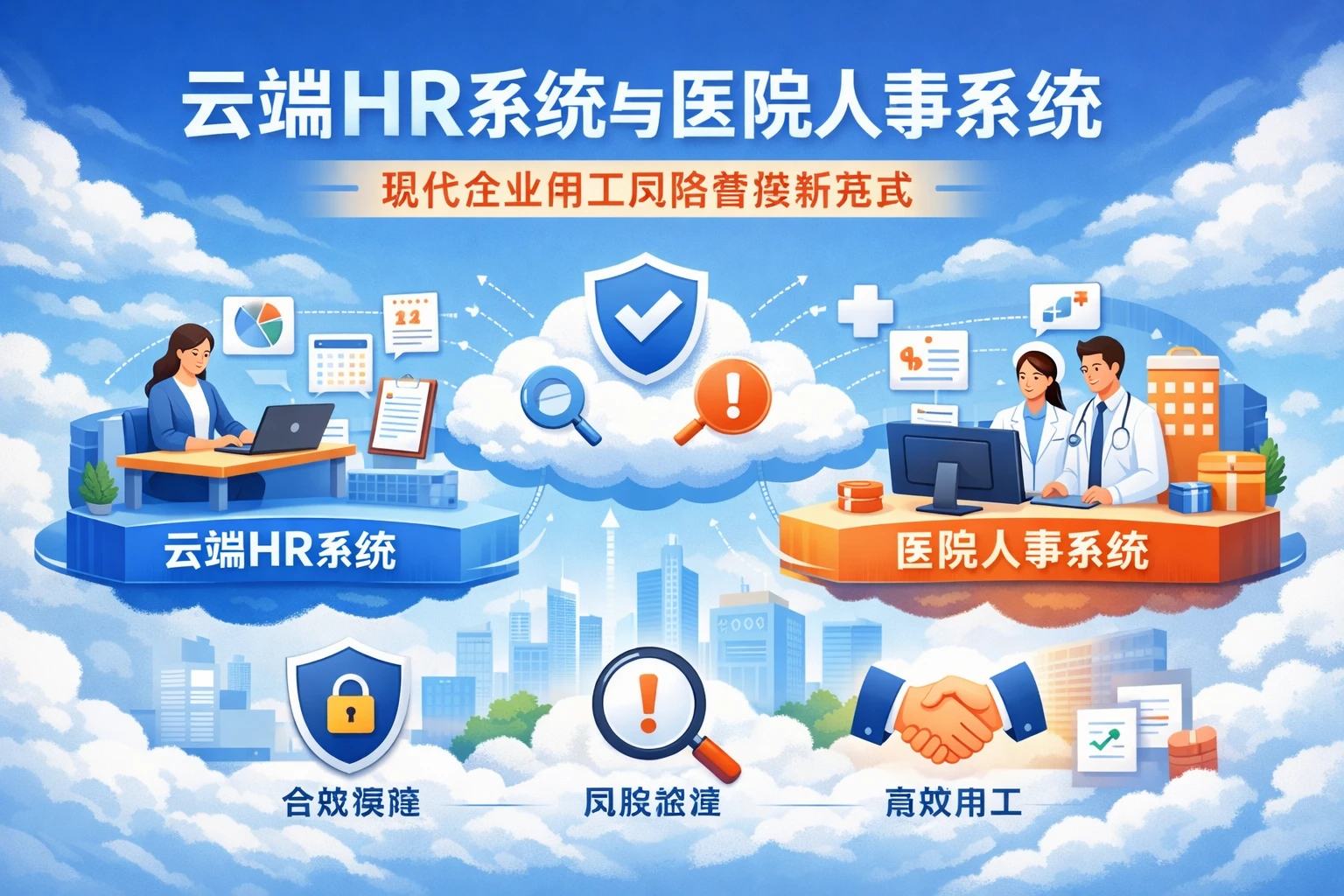 云端HR系统与医院人事系统：现代企业用工风险管控新范式