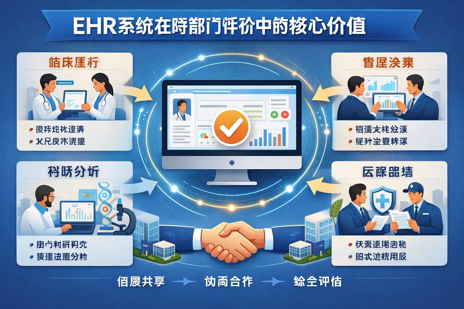 EHR系统在跨部门评价中的核心价值