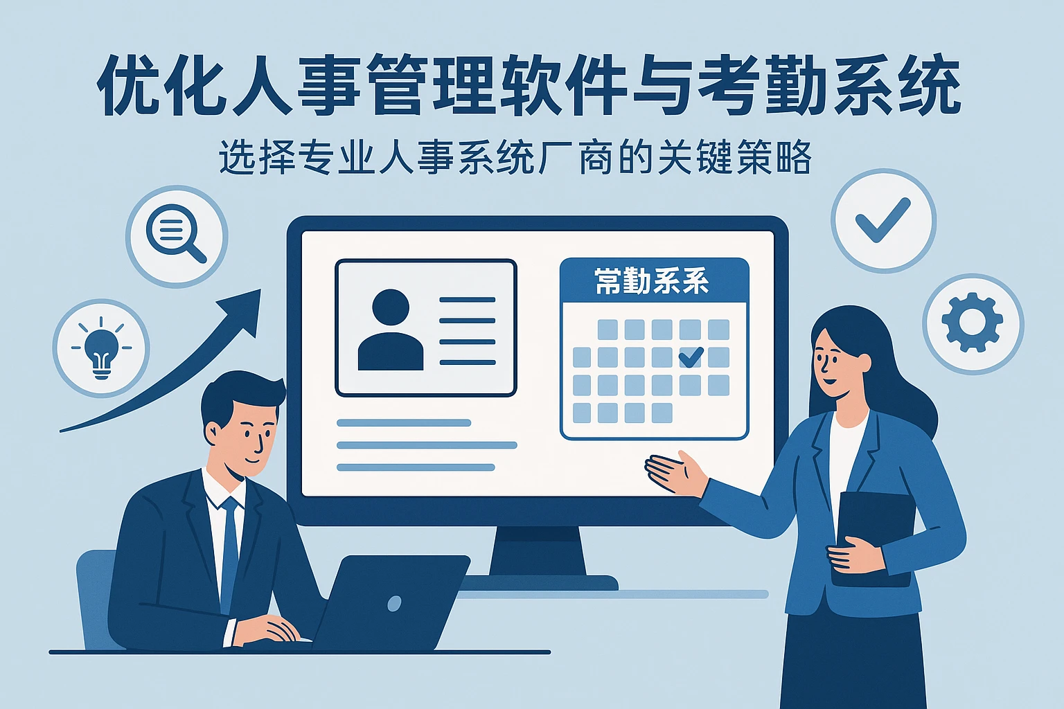 优化人事管理软件与考勤系统：选择专业人事系统厂商的关键策略