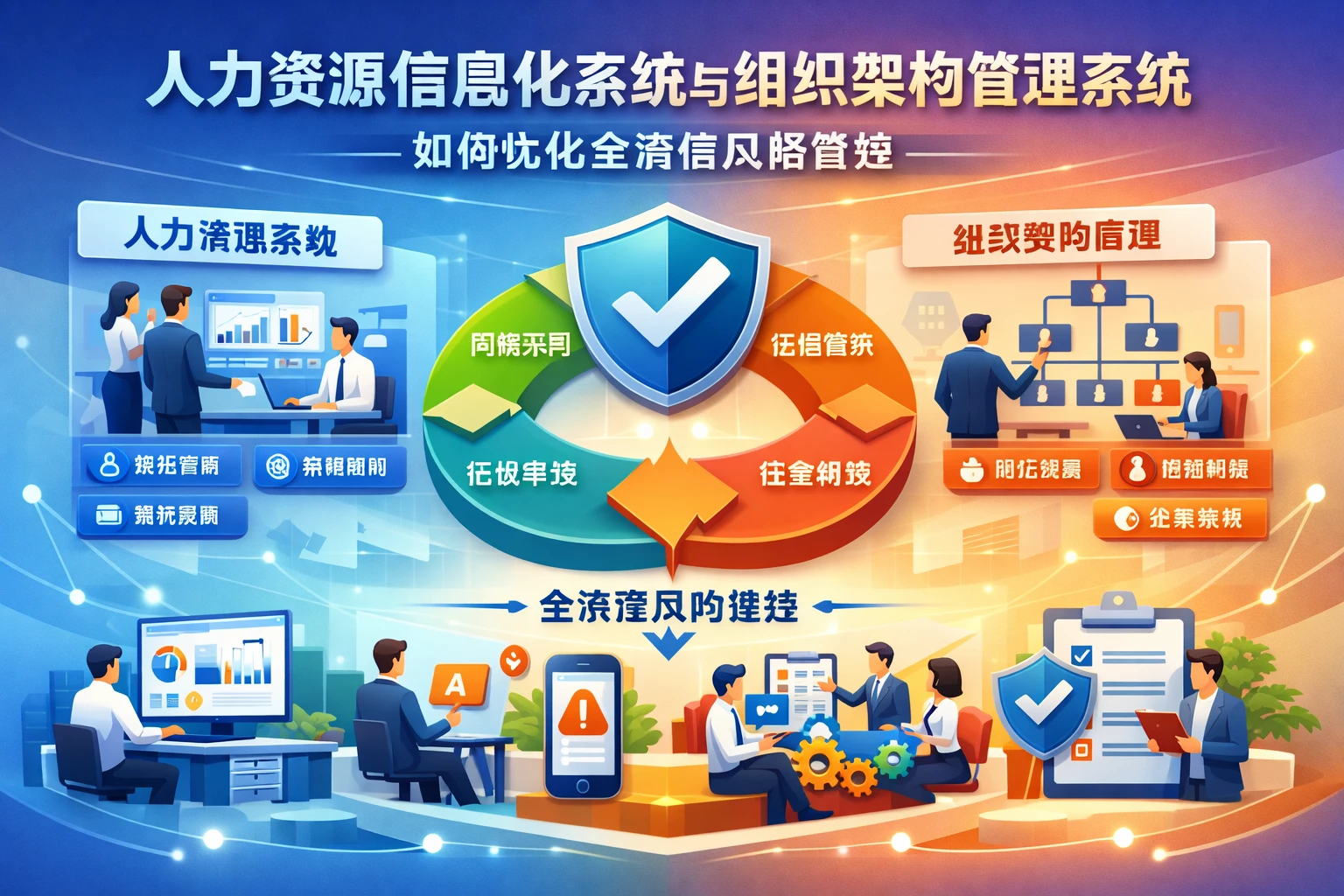 人力资源信息化系统与组织架构管理系统如何优化全流程风险管控