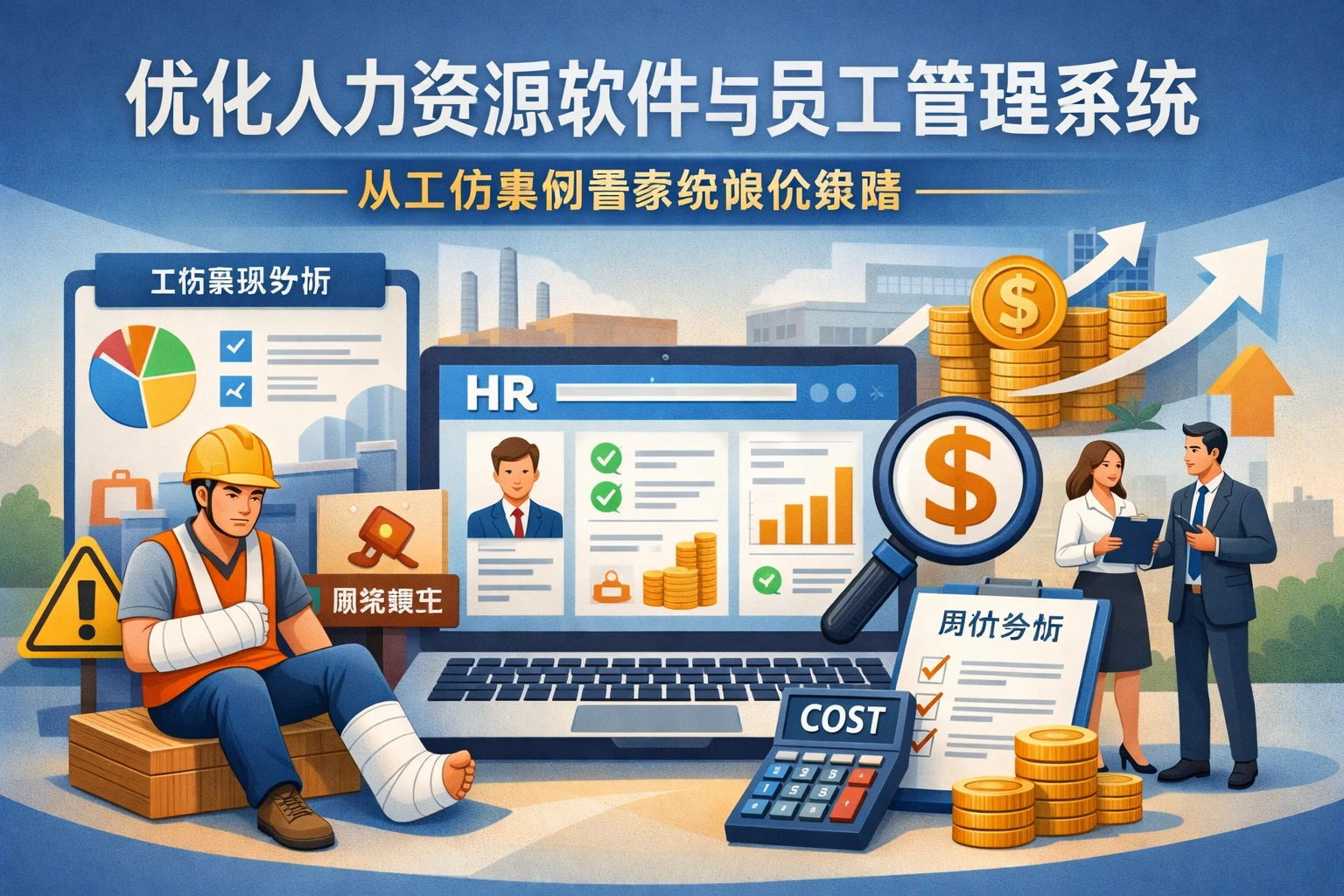 优化人力资源软件与员工管理系统：从工伤案例看系统报价策略