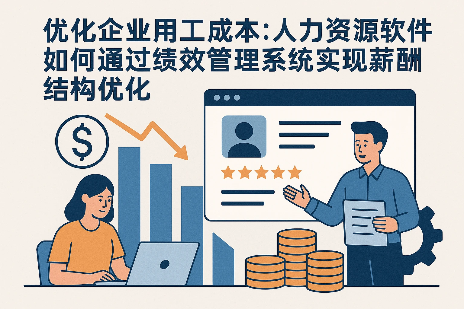 优化企业用工成本：人力资源软件如何通过绩效管理系统实现薪酬结构优化